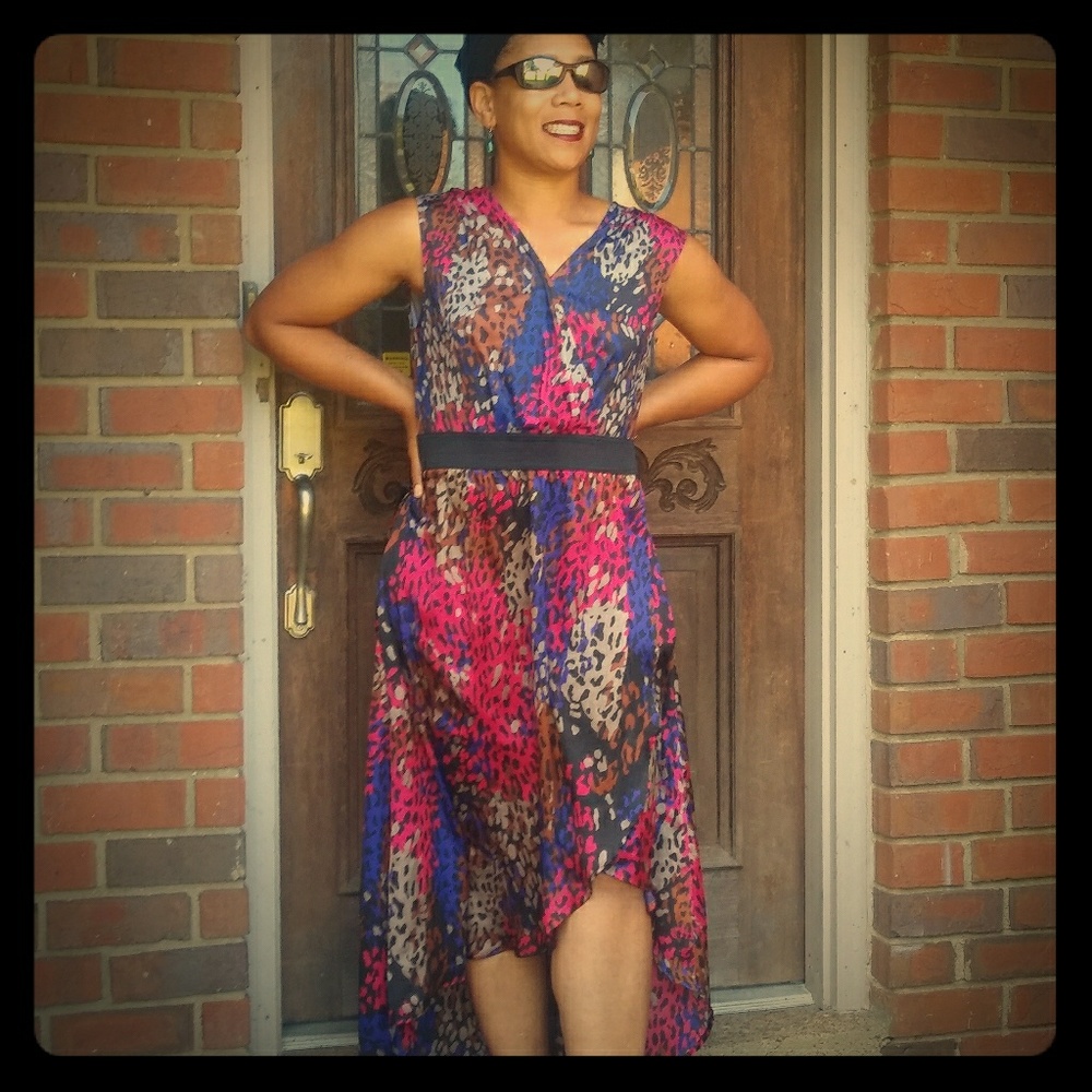 Dress, Multicolor, Sz XL